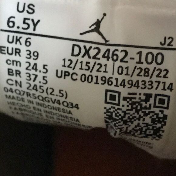 Nike Air Jordan 1 Retro Mid SE Stitch Multicolor DX2462-100 Women Size 8 (6.5Y) - Picture 8 of 9